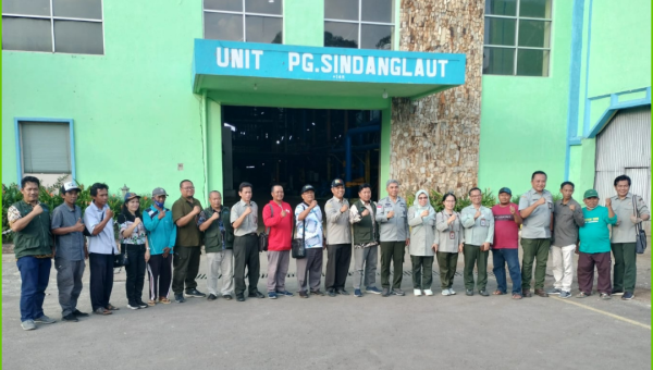 Kunjungan Kerja Inspektur Jenderal Kementerian Pertanian ke PG Sindanglaut - PT PG Rajawali II