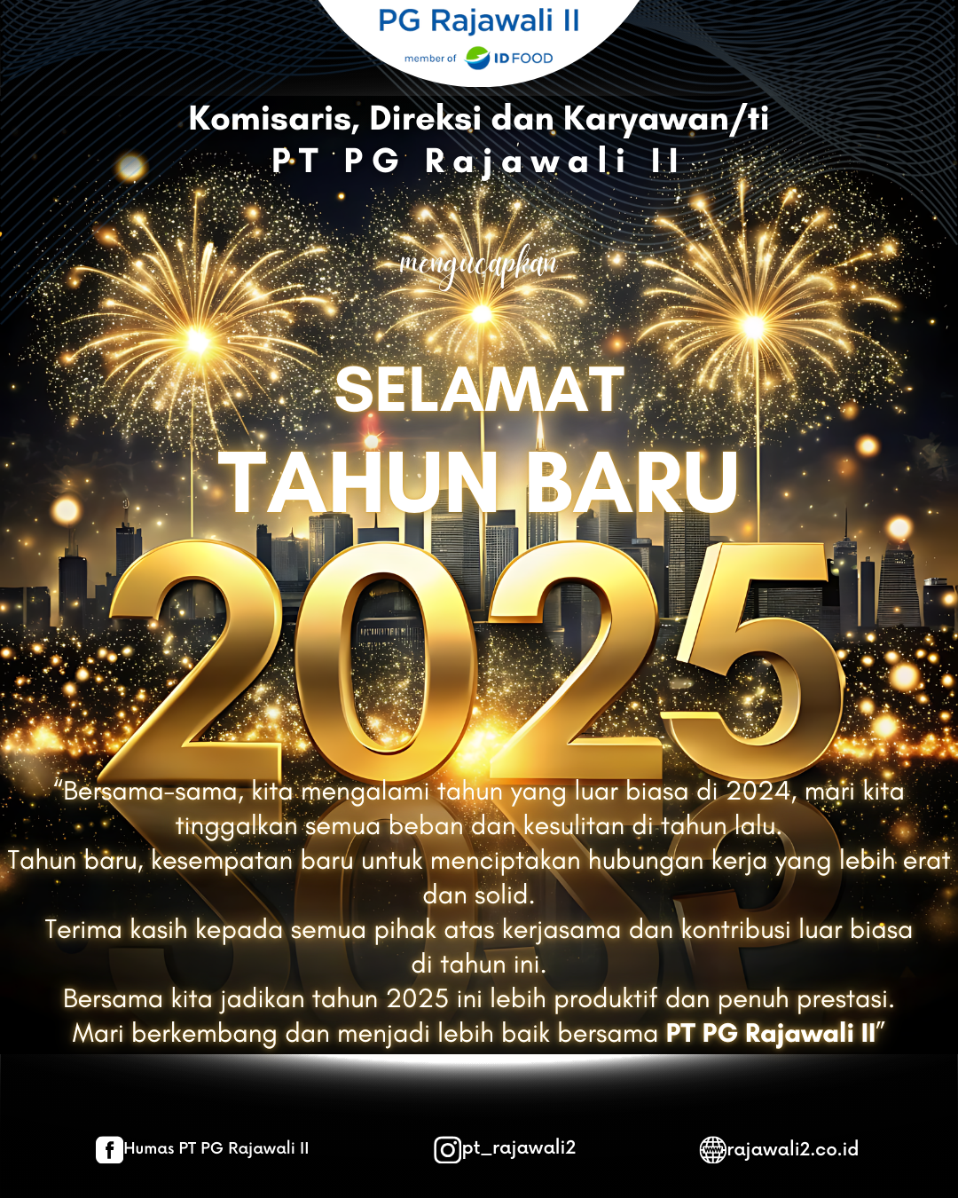 Selamat Tahun Baru 2025